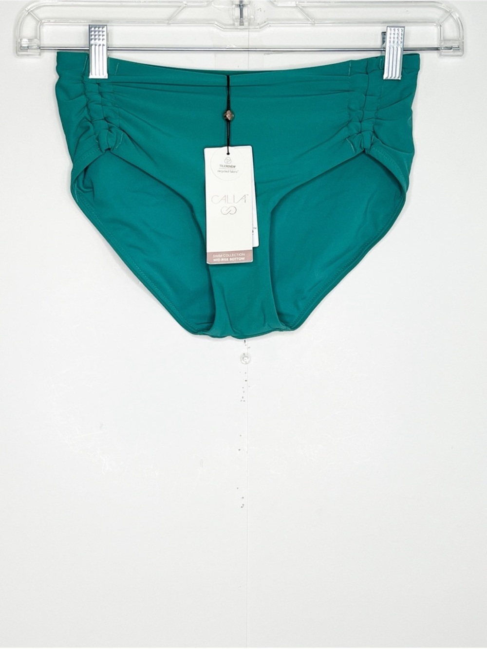 Calia Womens Adjustable Tie Front Bikini Bottom Size Small